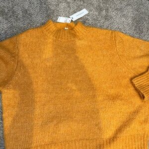 Mustard Yellow Knit Sweater